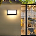 Pikkukuva 2 / 4: Moderni ulkoseinävalaisin LED 18W vedenpitävä IP65 alumiini lämmin valkoinen