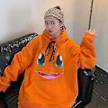 Pikkukuva 2 / 3: Elf Pikachu Sweatshirt hupparitakki löysä orange xl