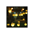 Miniatyrbild 3 av 5: Varmvit 30 lampor 6,5 meter 8 funktioner 1,8 cm Bubble Ball Solar String Light Bubble Ball LED Utomhus Kristallkula Li