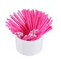 Färgglada klubbpinnar - 100 st set - Cake Pop-pinnar för godis och choklad - 10 cm rosa