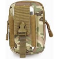 Pikkukuva 1 / 5: Molle Pouch Edc Compact Utility Pouches Tactical Multipurpose Gadget Pouch Vyötärötyökalu Vyötärölaukku karabiinilla D