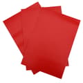 3-pack PVC-reparationslappar för uppblåsbar kajakbåt, röd