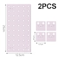 Miniatyrbillede 2 af 5: Wall Control Pegboard Rack Horisontal Pegboard - Let at installere Peg Boards S White