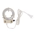 Justerbar mikroskop LED Illuminator Ring Ljuskälla - US Plug (100-240V)