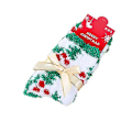 Miniatyrbild 1 av 3: Christmas Lady Soft Fluffy Bed Sovstrumpor Christmas Tree B 2 Pairs