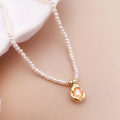 Miniatyrbillede 1 af 5: Halskæde Perle Irregular Girls&#39; Modesmykker Ac3396 necklace A622