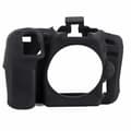 Til Nikon D7500 Kamerahus Cover Blød Silikone Beskyttende Sort