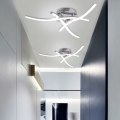 Pikkukuva 4 / 5: Kolmen ristin silikoni 4000K talon LED-valaistus Minimalistinen olohuoneen valaistus, olohuoneeseen, eteiseen, makuuhuoneeseen