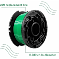 Miniatyrbillede 3 af 5: Black and Decker GL7033, GL8033, GL9035 buskrydderlinje, 6 spoler, 6 m