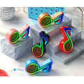 Pikkukuva 5 / 5: Bluetooth kaiutin, työpöydän pieni nuottiääni, langaton värikäs RGB-valo (punainen),