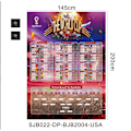 Miniatyrbild 1 av 4: Tarr World Cup-schema (SJB022-DP-BJB2004-USA)
