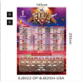 Miniatyrbillede 1 af 4: Tarr World Cup-program (SJB022-DP-BJB2004-USA)