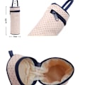 Pikkukuva 3 / 5: Viisiosainen Mummy Bag vaippalaukku Monitoiminen matka-vedenpitävä muumiolaukku, äitiyslaukut, joissa on suuri kapasiteetti ja useita taskuja A916-01 Dark blue
