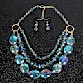 Miniatyrbillede 4 af 5: Halskæde Crystal Choker Fashion smykker B1559