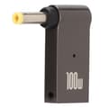 100W USB C PD-konverter 4,0x1,7 mm Smart Chip Lettvektslader for bærbar PC