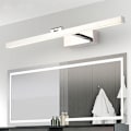 Miniatyrbillede 4 af 4: Home LED forlygte spejl makeup spejl lys (9W/40cm/8210 sort/varmt lys)