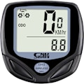 Miniatyrbillede 1 af 5: Trådløs cykelcomputer, vandtæt cykelcomputer med LCD-baggrundsbelysning skærm Display Hastighed kilometertæller og vej kilometertæller Cycle