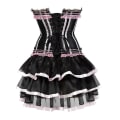 Pikkukuva 2 / 5: S-6xl naisten seksikäs korsetti, korsetti ja set Black L