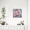 Pikkukuva 3 / 5: Tee-se-itse 5D diamond painting DIY Kit Diamond Art Craft Kodinsisustuslahjat - Vintage kukat 25x25cm