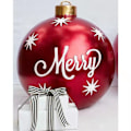 Miniatyrbild 1 av 3: Julprydnadsboll (glad)