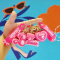 Miniatyrbild 3 av 8: Rosa Barbie Key Chain Pendant Love Key Ring Case Char 3