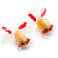 Miniatyrbild 1 av 8: Lyx Resin e Goldfish Charms hängsmycke för örhänge halsband DIY A2