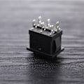 Miniatyrbild 4 av 8: KCD2 Mini Svart 6PIN På/Av/På vippbrytare Båtvippbrytare Black
