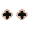 Miniatyrbild 7 av 8: 1 par n stil fyrklöver örhängen mode geometriska A2