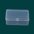 Miniatyrbild 3 av 8: Transparent förvaringslåda i plast Kvadratisk småföremål Case