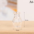 Miniatyrbild 1 av 8: 1st 1/6 eller 1/12 skala miniatyr dockhus glasvas för docka H A6