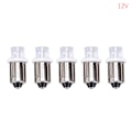 Miniatyrbild 1 av 8: 5st BA9S LED-indikatorlampa Nummerskylt Lampa Instrumentlampa DC12V