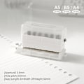 Miniatyrbild 5 av 5: 6 håls hålslagare gör det själv A4 B5 lösbladspapper Hål Standard H Green