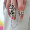 Miniatyrbild 3 av 8: Mode Anime Katekyo Hitman Reborn Ring Vongola Revolving Ring Blue
