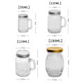 Miniatyrbild 7 av 8: 35/120/180ML Picknick Spice Glasflaska Transparent Glas Honung A1