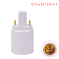 Miniatyrbild 2 av 8: G23 Till E27 E26 Sockel LED halogenlampa lampadapter