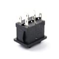 Miniatyrbild 8 av 8: KCD2 Mini Svart 6PIN På/Av/På vippbrytare Båtvippbrytare Black