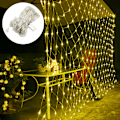 Miniatyrbild 2 av 8: LED Nätgardin Mesh Fairy String Light Christmas Outdoor Light Multicolor