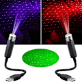 Miniatyrbild 2 av 7: Romantisk LED Starry Sky Night Light 5V USB driven Galaxy Star Blue
