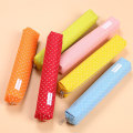 Miniatyrbild 4 av 6: Kawaii Small Fresh Canvas Blixtlås Pennfodral Brevpapper Lång P A4