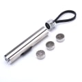 Miniatyrbild 2 av 8: 2 i 1 Silver Interactive LED Light Pen Pointer Ficklampa För