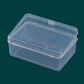 Miniatyrbild 4 av 8: Transparent förvaringslåda i plast Kvadratisk småföremål Case