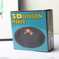 Miniatyrbild 6 av 8: 3D Magic Mirror Illusion Creator Mirage Black Hologram Maker Pa A3