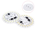 Miniatyrbild 5 av 8: LED-lampa Patch Lamp SMD Plate Circular Module Light Source Plat 15w warm white