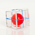 Miniatyrbild 1 av 8: 1 st Clear Ball Through Box Rolig magic trollkarl Trick Conjuri