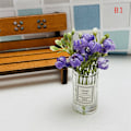 Miniatyrbild 1 av 8: Dockhus Miniatyrer Glasvas Modell Dockhus Tillbehör De B1