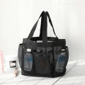 Miniatyrbild 4 av 8: Portabel Mesh Dusch Caddy Tote Strandväska Reseförvaring Toalett