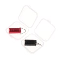 Miniatyrbild 4 av 8: Fickknapp Batteri LED Ficklampa Protable Nyckelring Torch Ou Red