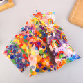Miniatyrbild 4 av 8: 50 st Flat Pocket Candy Cookie Rainbow Randig brödpresentpåse B 50pcs