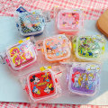 Miniatyrbild 1 av 8: Lunchbox Barn Tecknad Bento Box Mikrovågsugn Snack Innehåll Light blue
