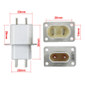 Miniatyrbild 8 av 8: Hem Elektronisk Mikrovågsugn Magnetron Filament 4 Pin Socket